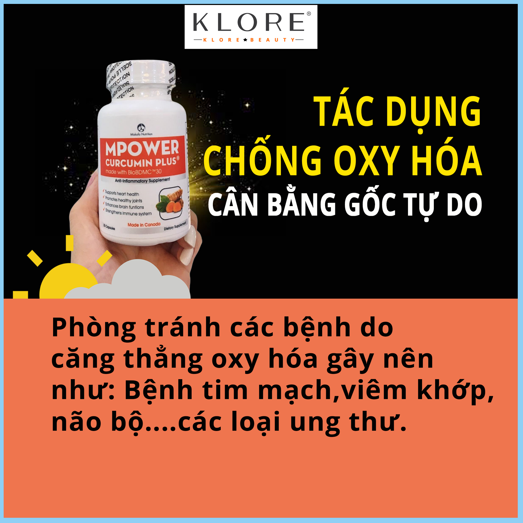 tinh chất nghệ Mpower curcumin plus