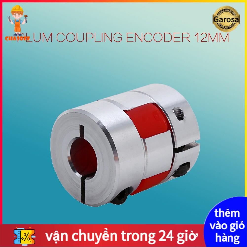 chasoee 6.35mm x 12mm Flexible Plum Shaft Coupling CNC Stepper Motor Encoder Coupler