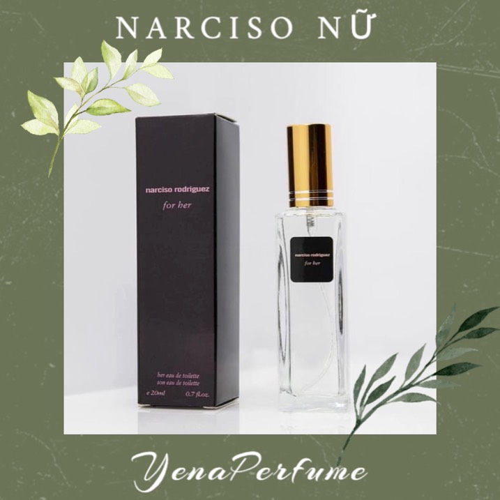 Nước hoa nữ Narciso hồng chiết 20ml