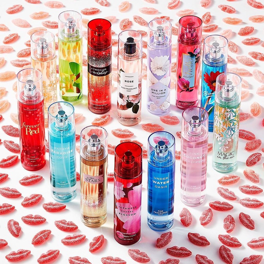 Xịt thơm Bath & Body Works Body Mist 10ml