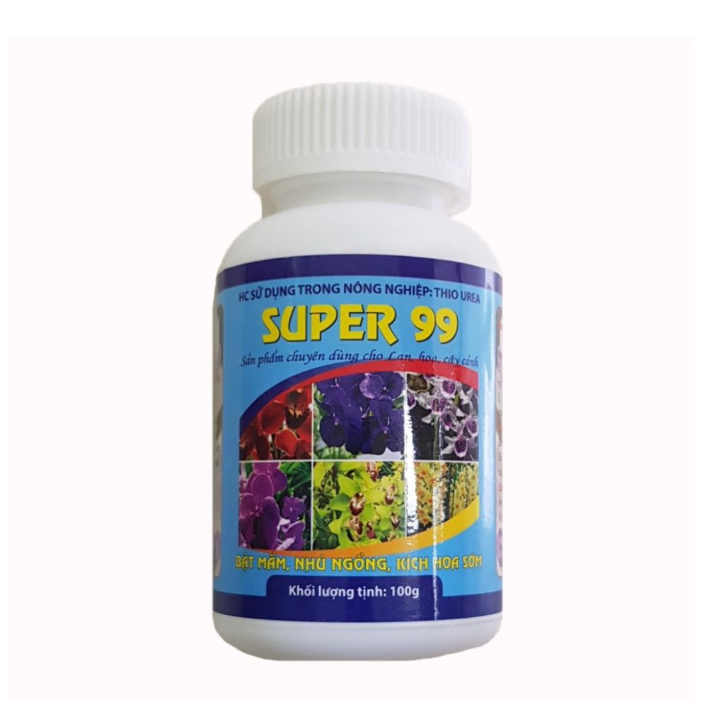 PHÂN BÓN SUPER 99 - LỌ 100 GRAM Kích hoa đồng loạt