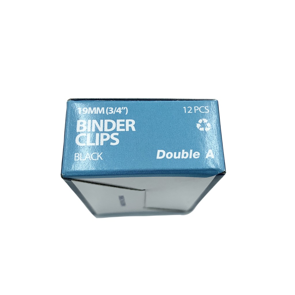 Kẹp Bướm Double A 19mm (12 Chiếc/Hộp)