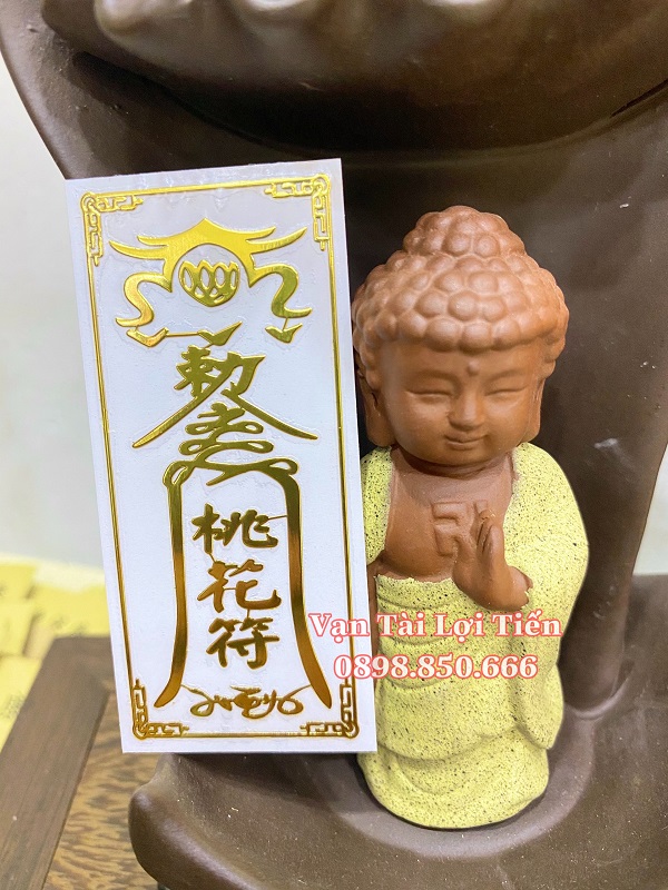 Linh Phù Dán Đào Hoa Tăng Vận Tình Duyên