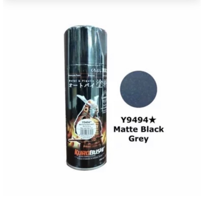 Sơn xịt Samurai màu xám xanh nhám mờ Y9494 chuyên sơn xịt xe máy ô tô có vòi phun chống chảy, dễ sử dụng