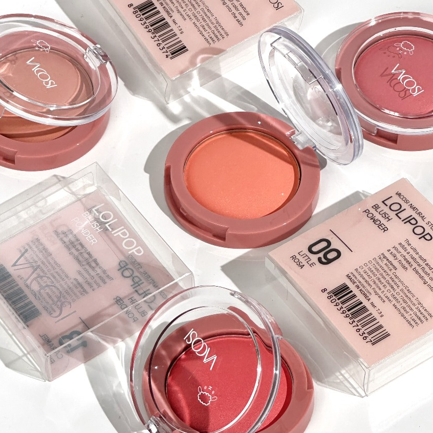 Vacosi [HCMC] lolipop blusher contour powder vp14 blush New version