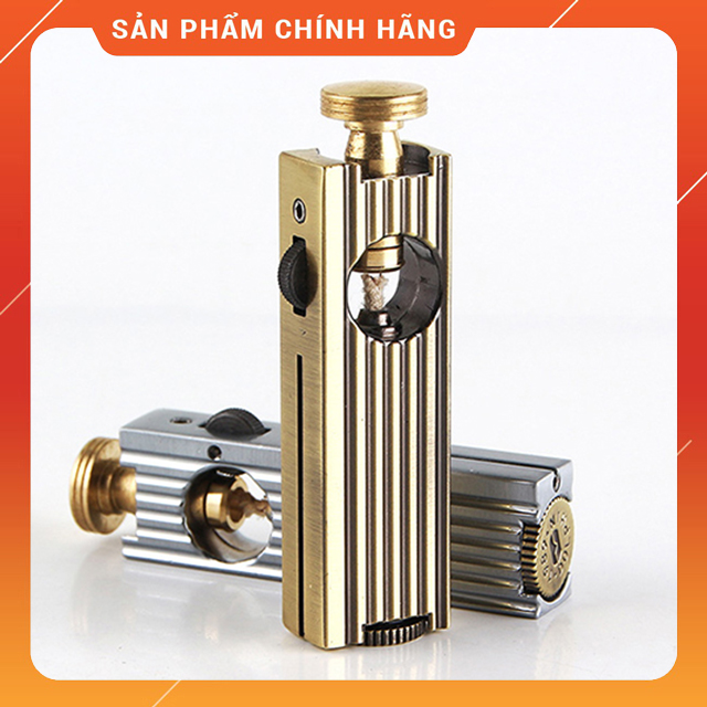 Vỏ Bật lửa Hộp quẹt xăng đá Dolphin HY669, Thiết kế độc đáo mới lạ - Dùng Xăng Bấc Đá cao cấp