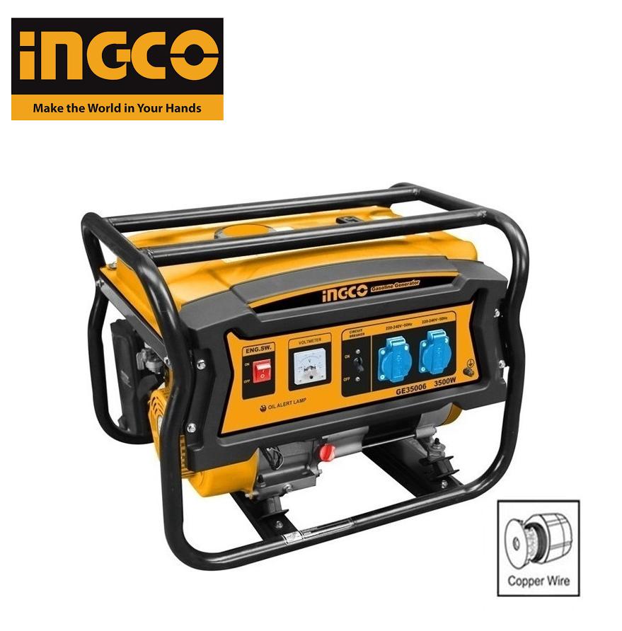 3.5KVA Máy phát điện động cơ xăng INGCO GE35006