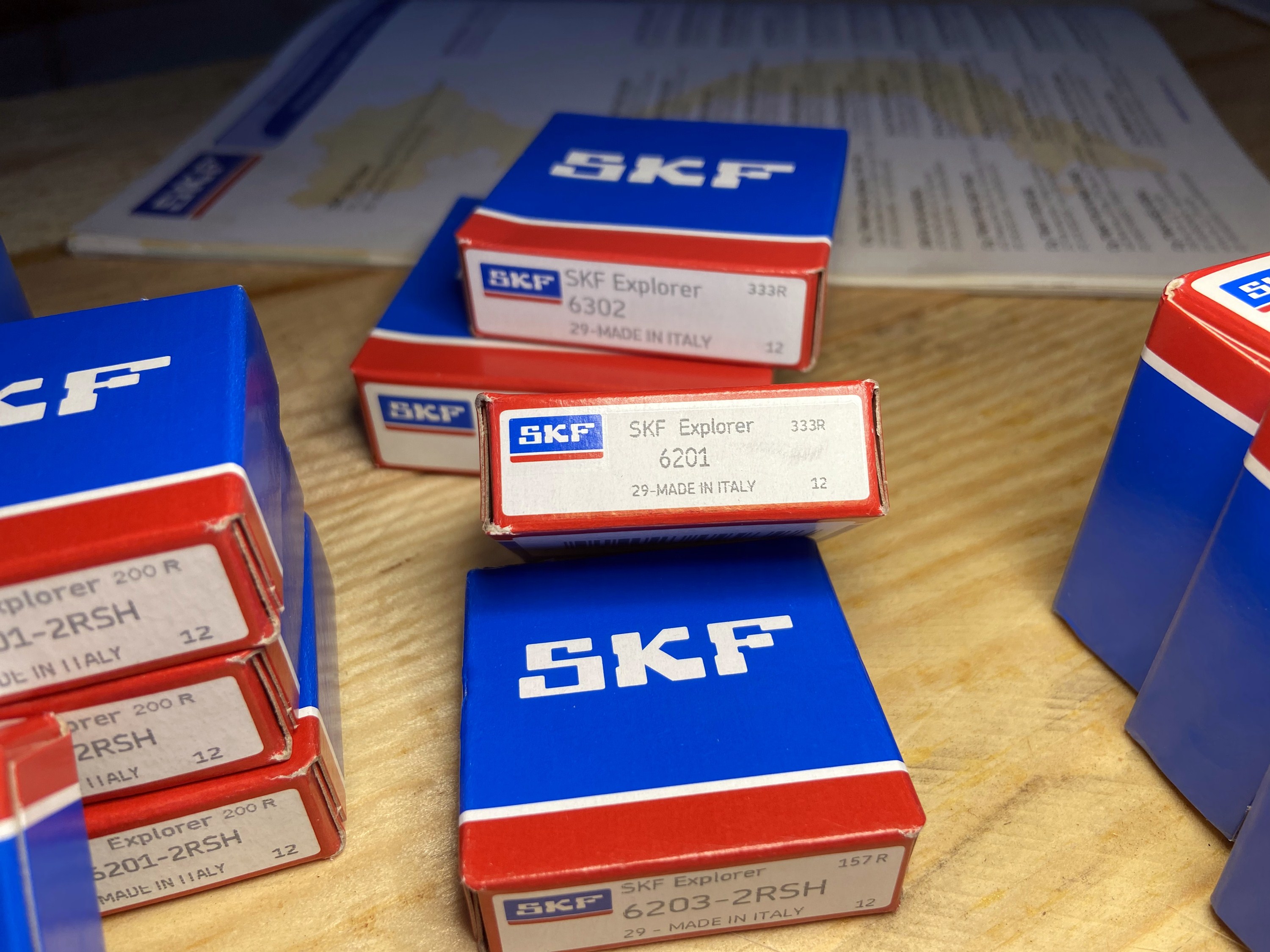 Bạc đạn cốt cam Yamaha Jupiter Fi của SKF