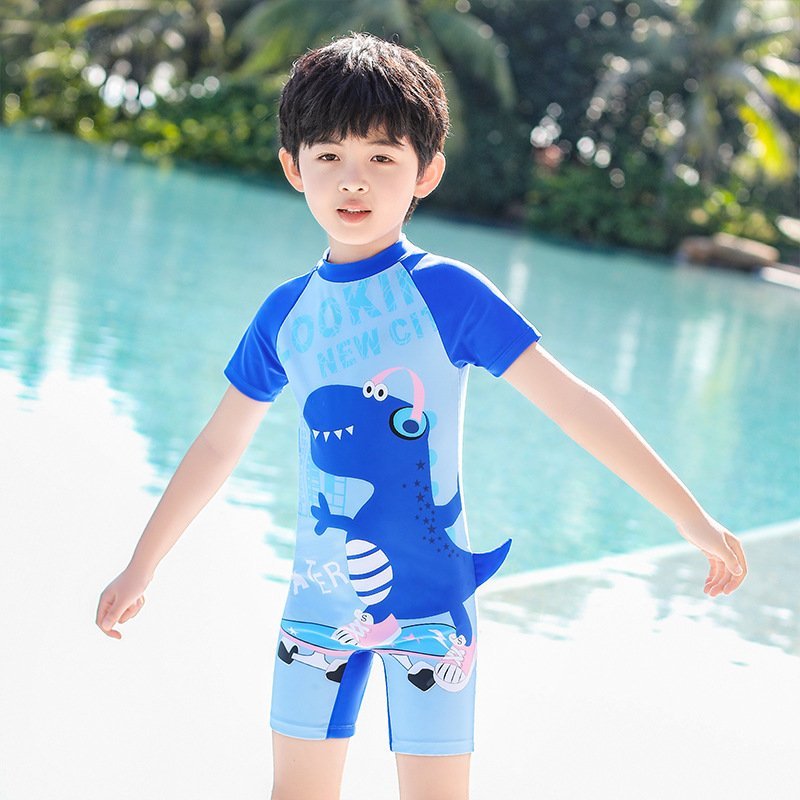 Bộ đồ bơi trẻ em liền thân dành cho bé trai
