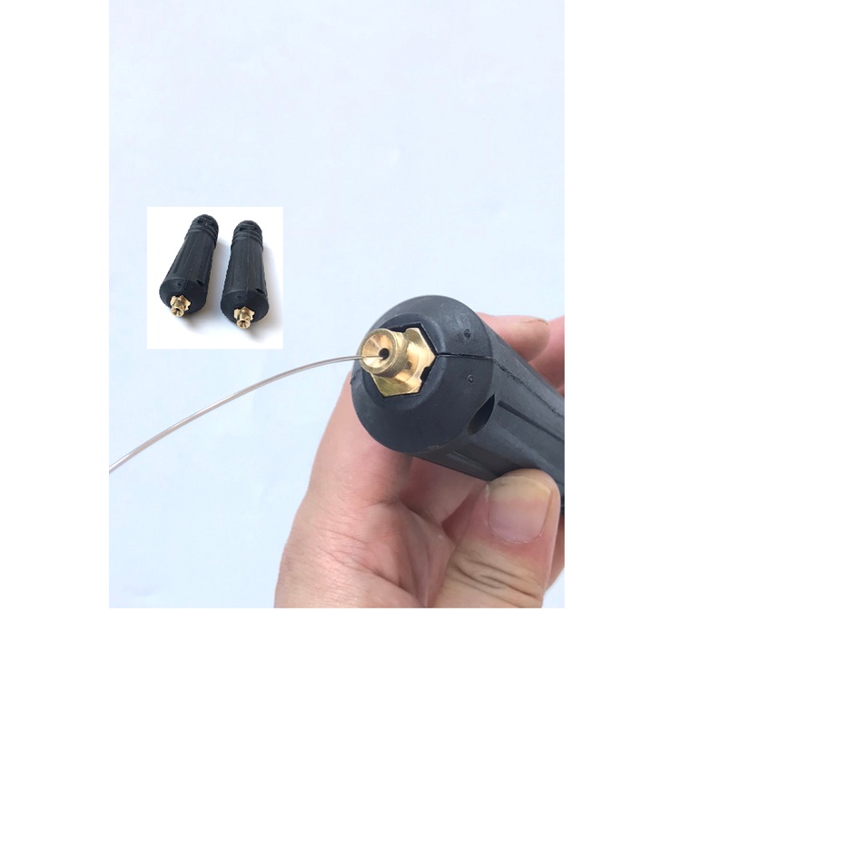 Giắc mỏ hàn mig 14ak ( có lỗ dẫn dây hàn )