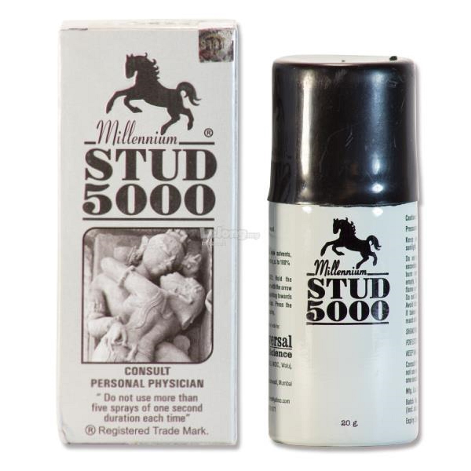 Chai xịt STUD 5000 Ấn Độ cao cấp (chai 20 ml) nam - hàng chính hãng