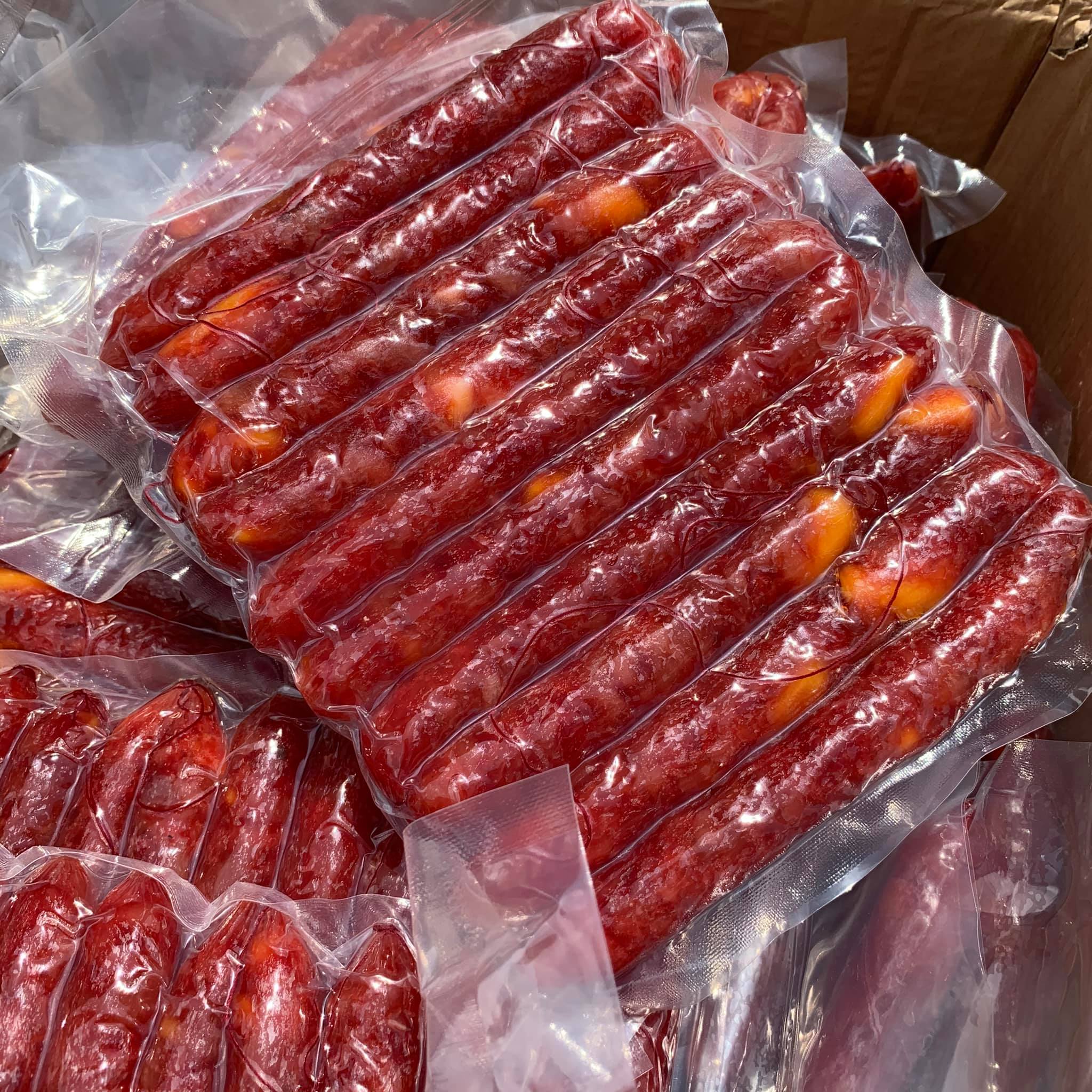 Lạp Xưởng Tôm Trứng Muối - Túi 500gr