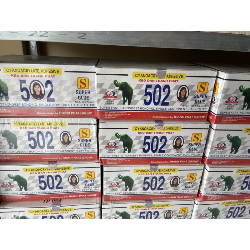 Keo dán 502 S Thành Phát hộp 50 chai