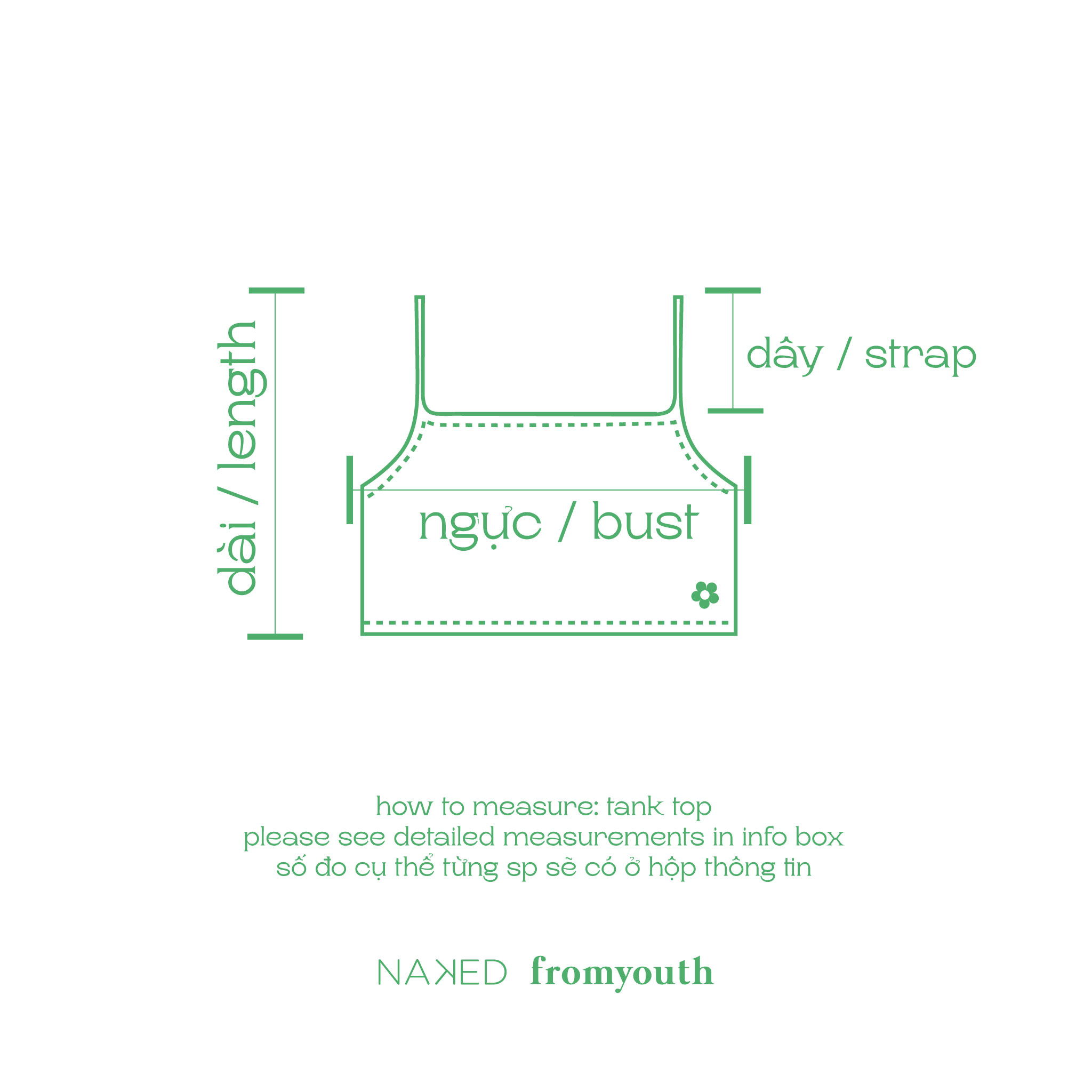 Áo 2 dây quây thun tăm Fromyouth - String Croptop