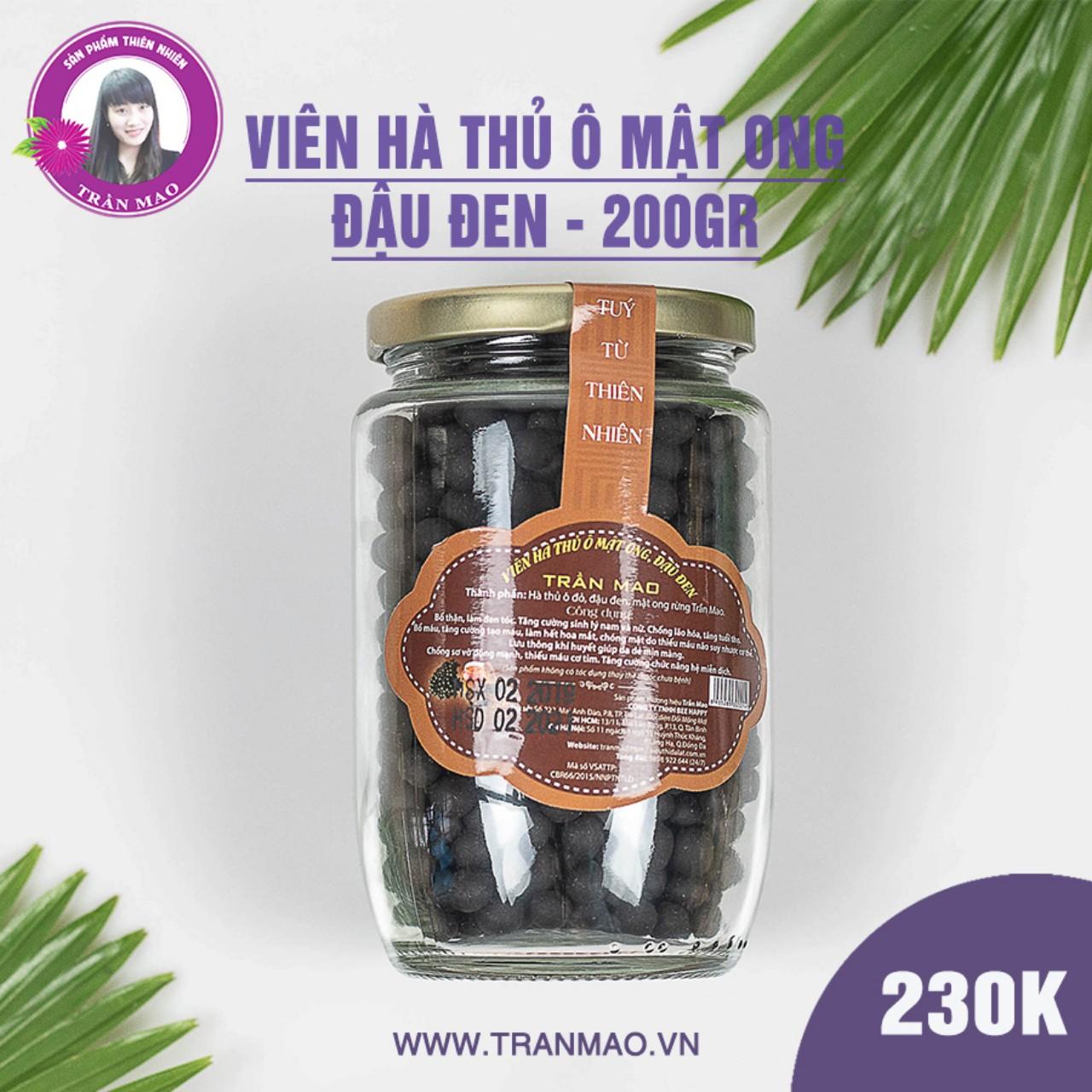 Viên hà thủ ô mật ong Trần Mao