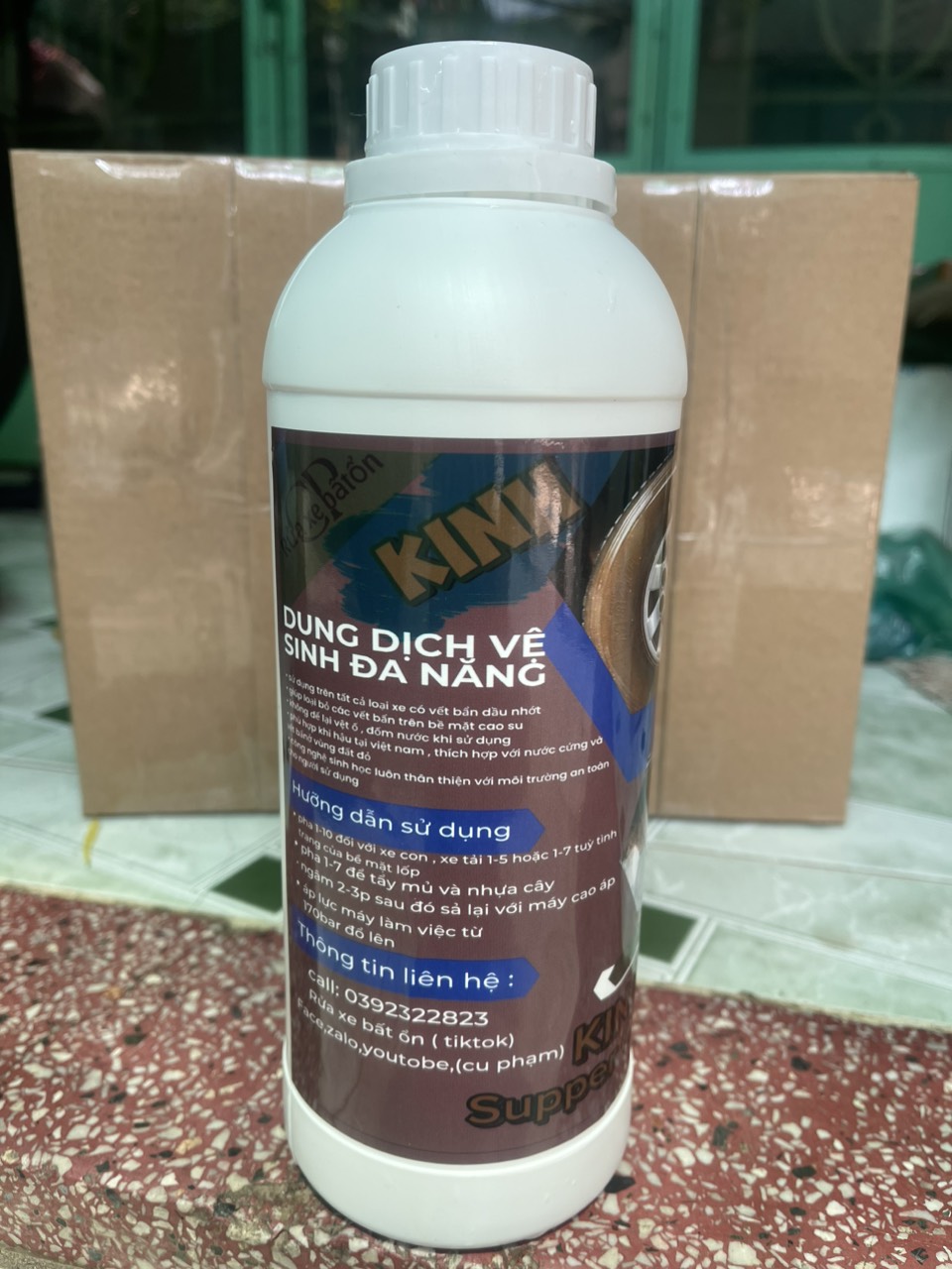 DUNG DỊCH VỆ SINH LỐP XE ( VỎ XE)