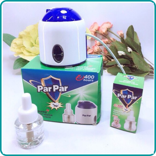 [An Toàn Cho Bé] Máy Đuổi Muỗi Xông Tinh Dầu Par Par