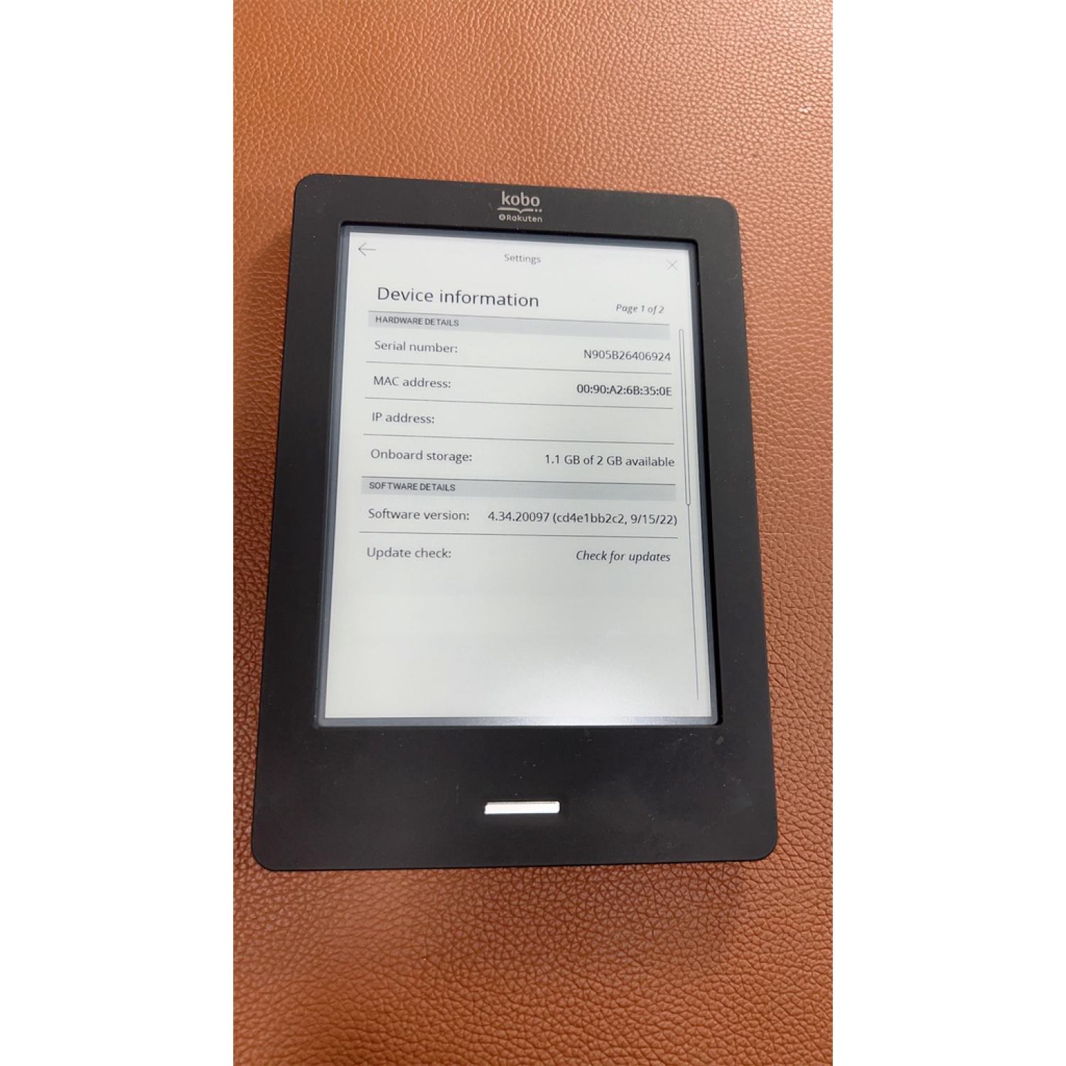Máy Đọc Sách Điện Tử Kobo Touch (Đã Cài Koreader)