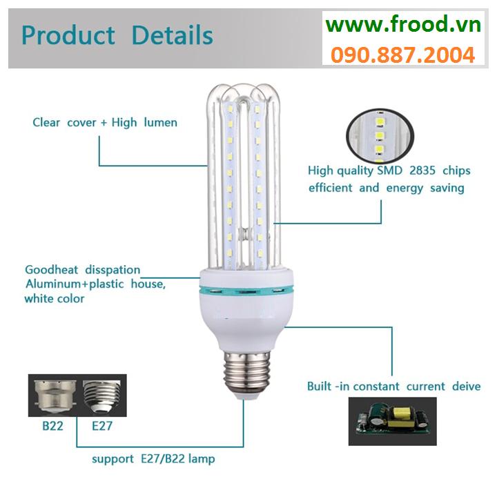 Bóng đèn LED 5U 40w E27