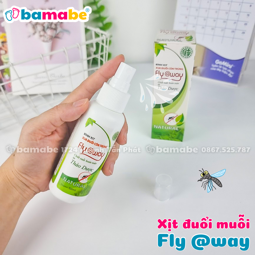 [HCM]Bình Xịt Fly @Away Chống Muỗi Côn Trùng