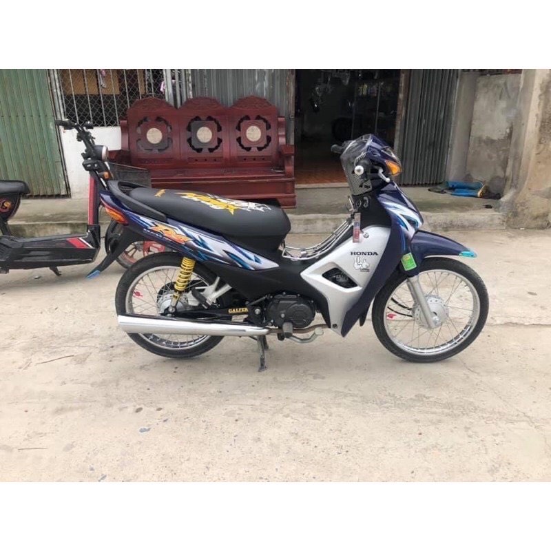 [ Loại 1] Tem Rời Wave A, RS 50cc-100cc 110cc Xanh Xám-Ảnh Thật