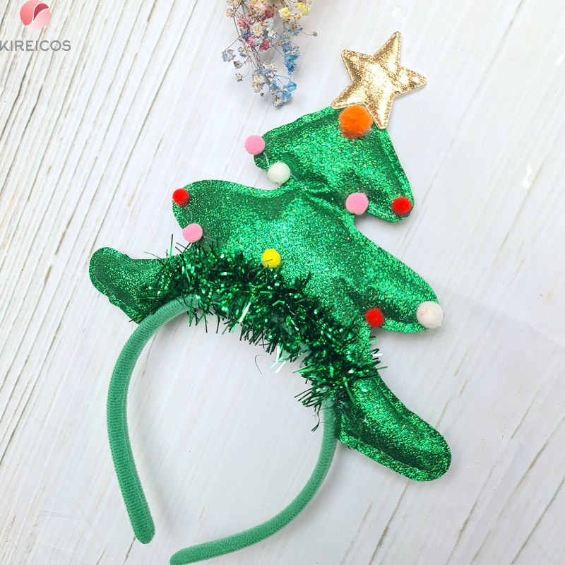 [HCM]Cài Tóc Noel Hình Cây Thông Xanh