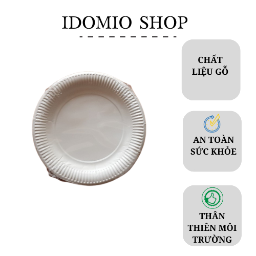 [HCM]Đĩa Giấy Dùng Một Lần 21cm - 10 Cái