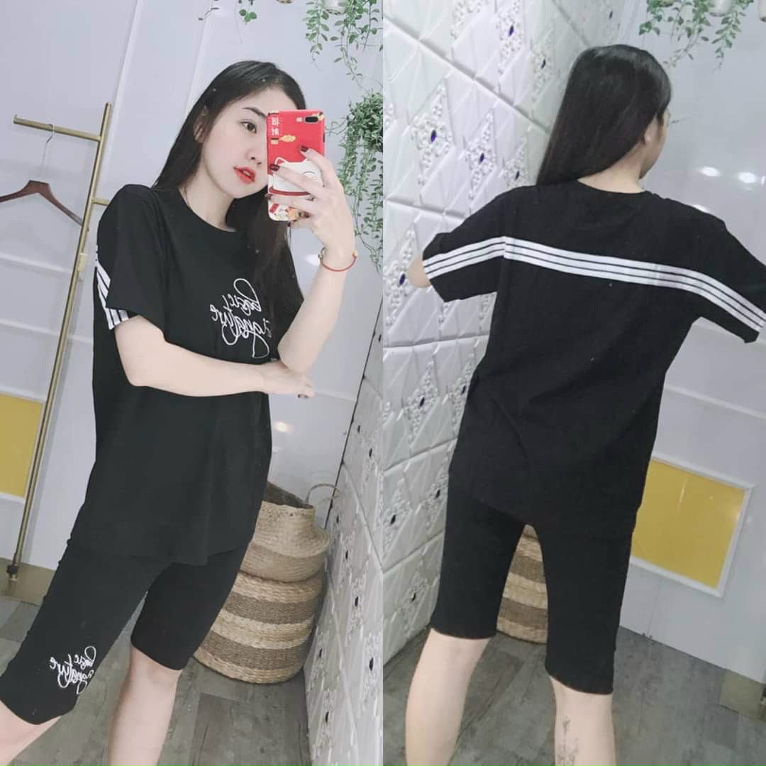 BỘ THUN QUẦN LỬNG MẶC NHÀ SIU XINH DT05