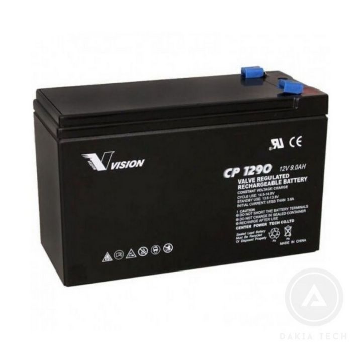 Ắc quy Vision CP1290 12V 9Ah