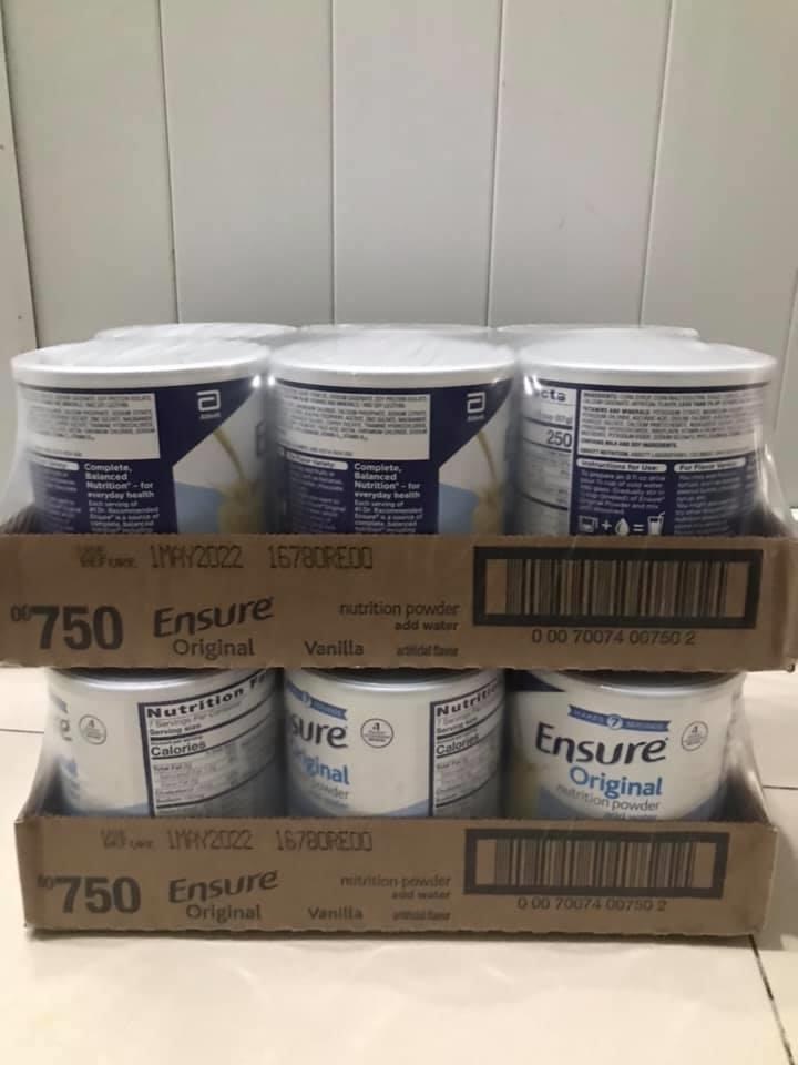 SỮA ENSURE NHẬP KHẨU MỸ LON 397G