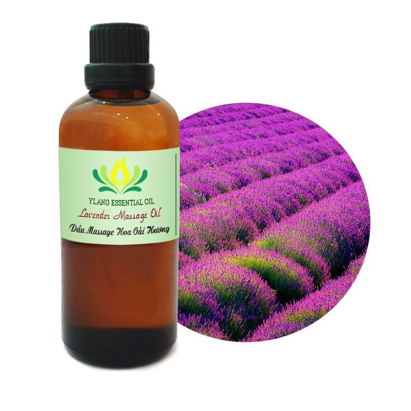 Dầu massage hoa Oải Hương - 100ml (Lavender massage oil) cao cấp