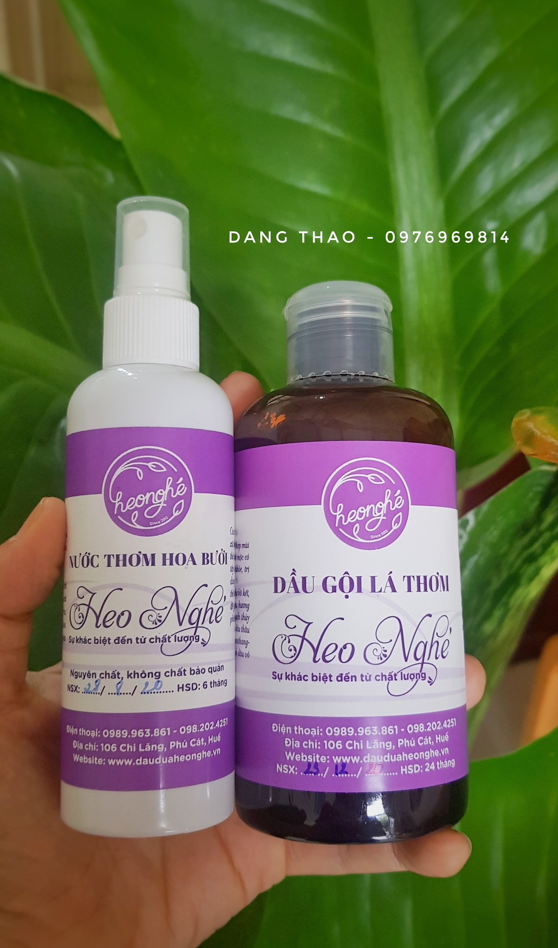 Nước thơm hoa bưởi Heo Nghé 100ml