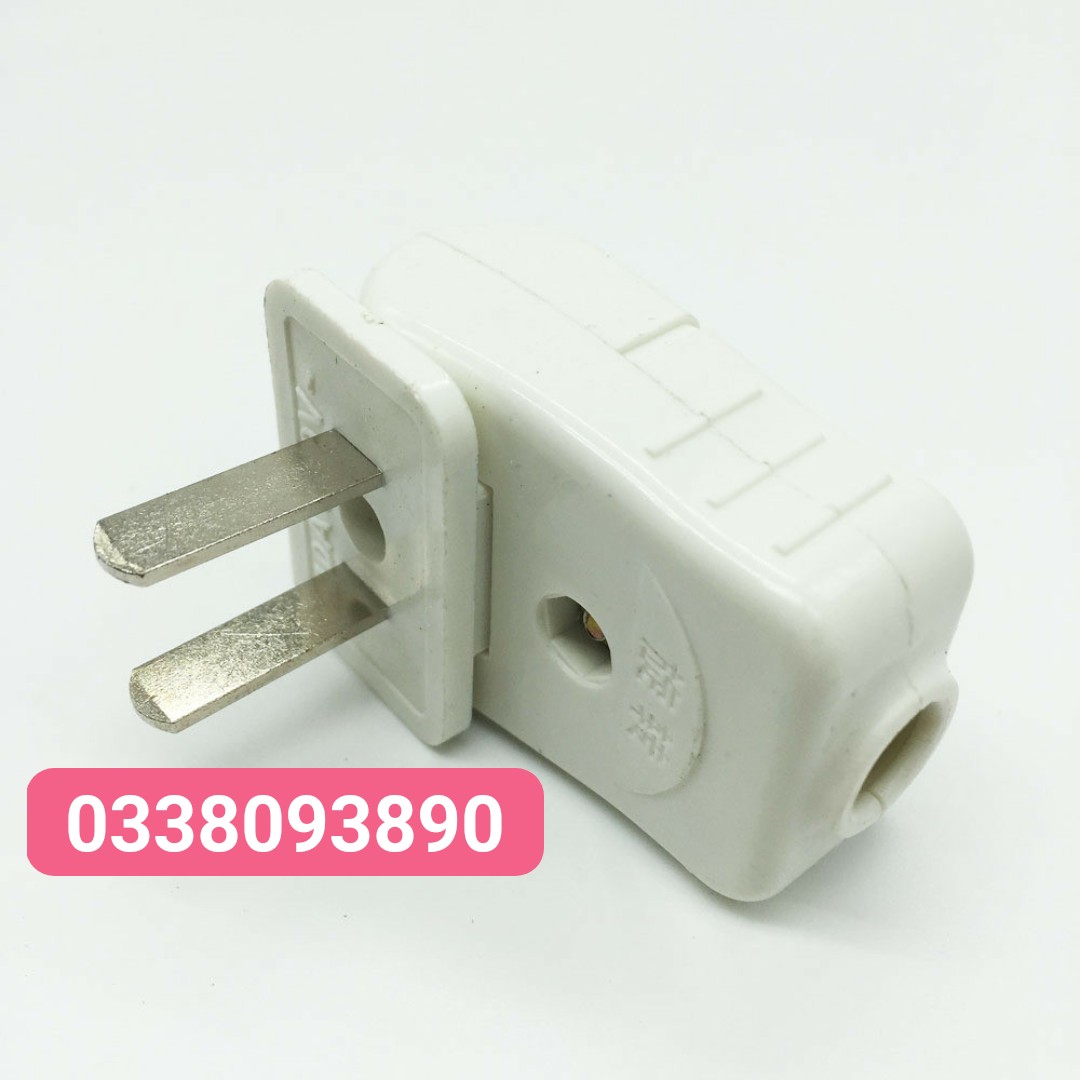 Phích cắm điện chân dẹt gật gù 180 độ