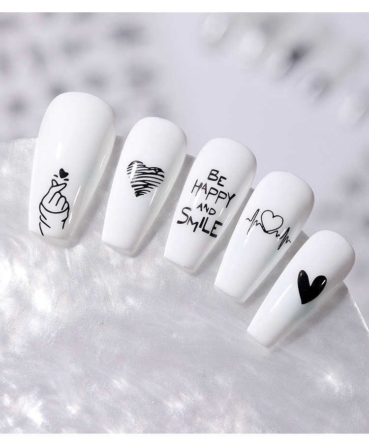 Sticker dán móng họa tiết độc đáo