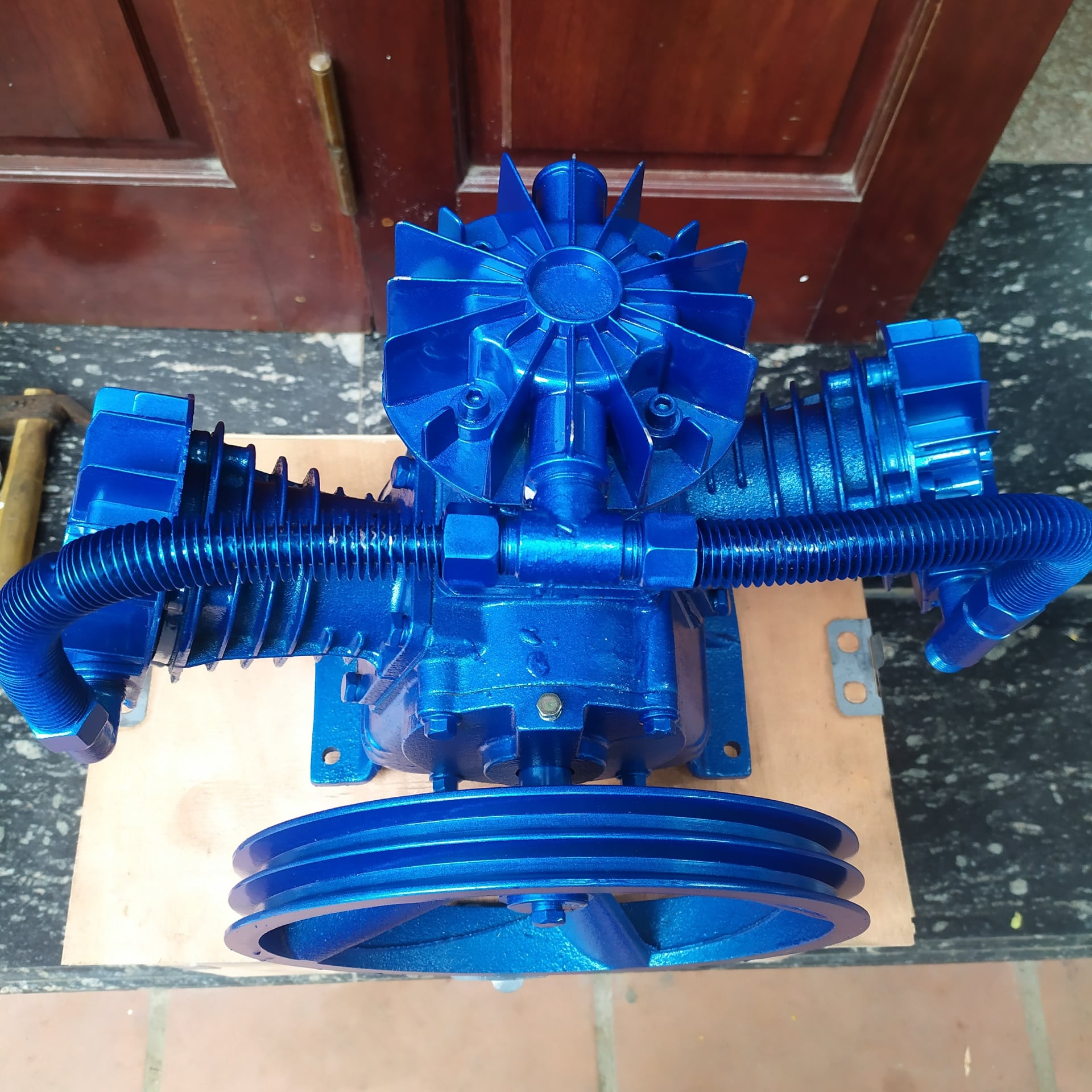 Đầu Nén Khí Oshima 2HP 65×3