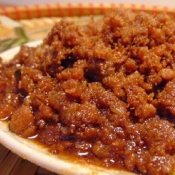 Mắm tép chưng thịt - Món ngon nhà làm ( 1kg )