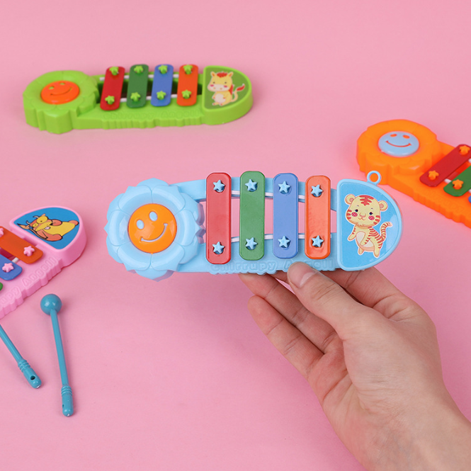 Đồ Chơi Nhạc Đàn gõ Xylophone 4 Quãng Âm Nhạc Cho Bé