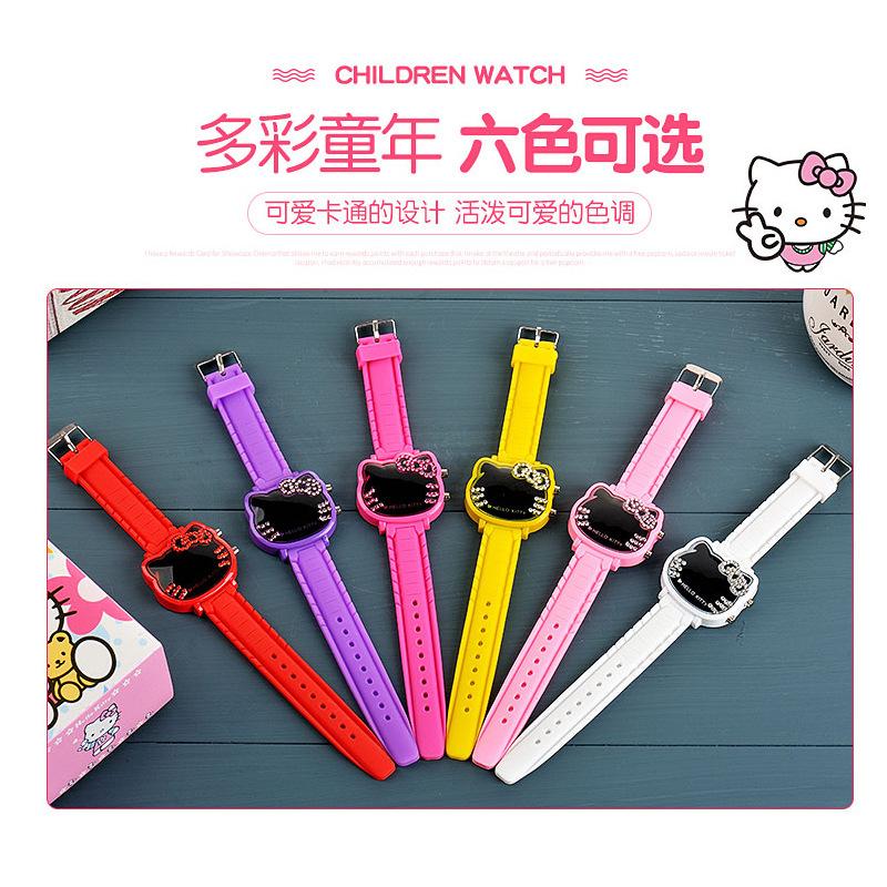 [HCM]Đồng hồ trẻ em hello kitty dành cho bé gái