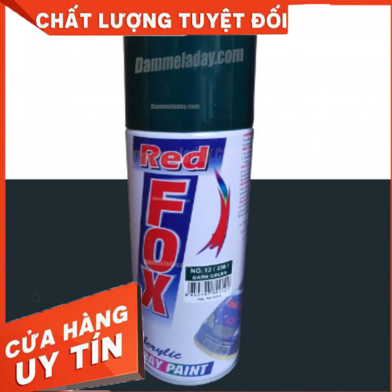 Sơn xịt RED FOX đủ màu 400ml
