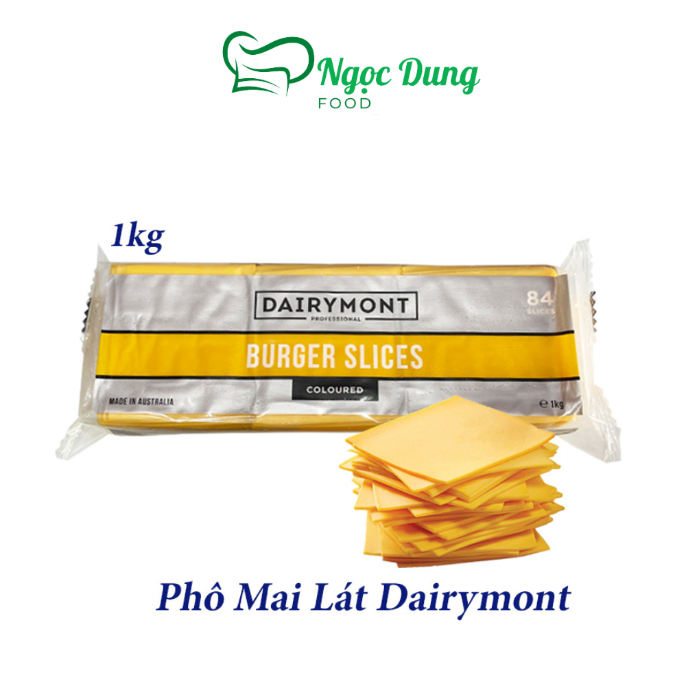 Phô Mai Lát Cheddar Dairymont Gói 1kg