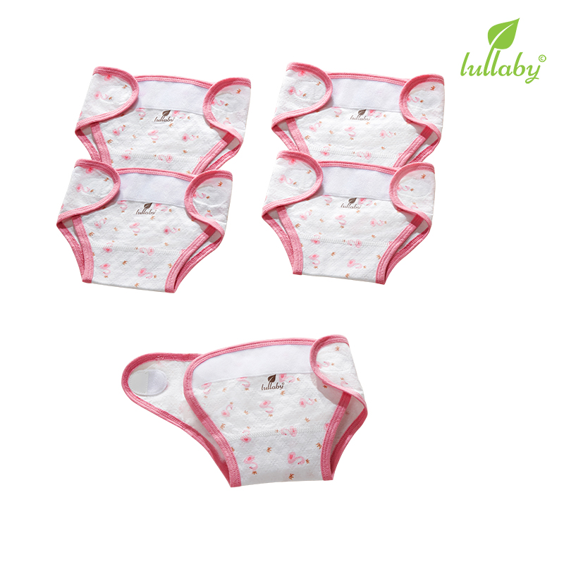LULLABY - Set 5 chiếc quần bỉm cho bé sơ sinh - NH79B