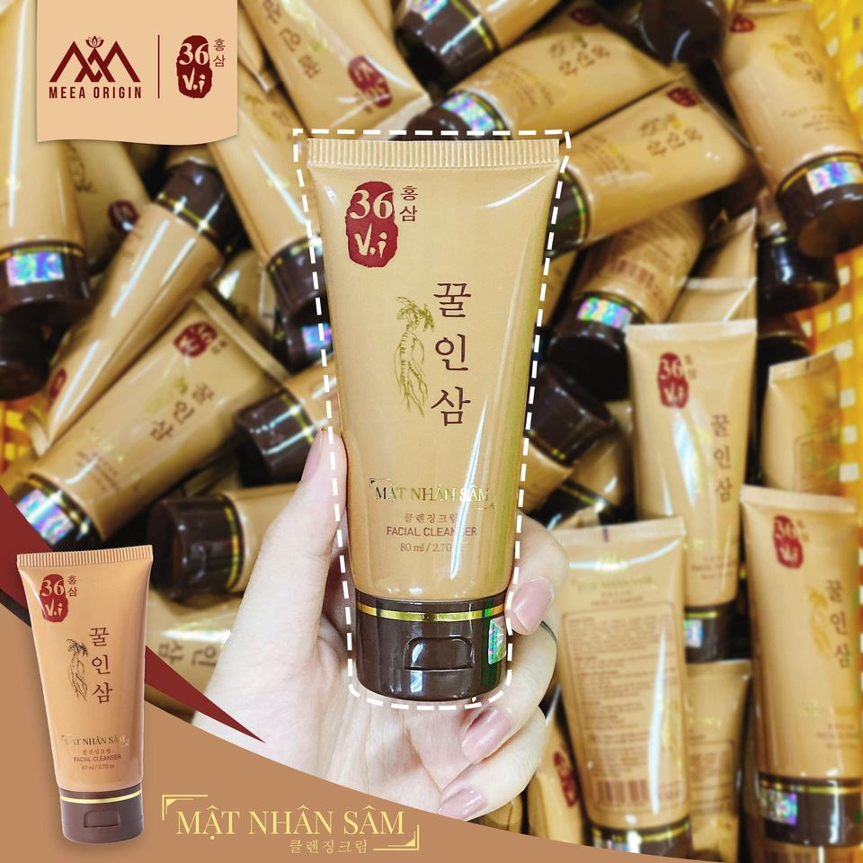 [chính hãng] Sữa rửa mặt 36 Vị mật nhân sâm Meea origin