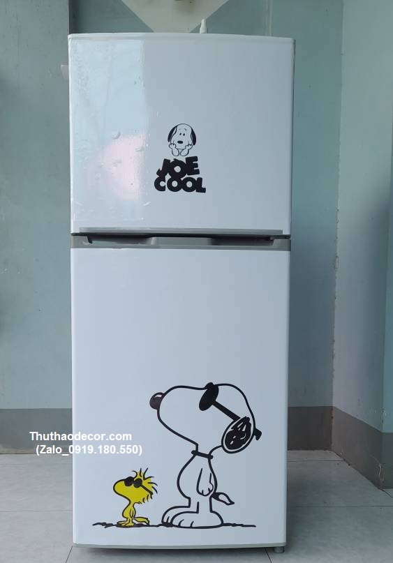 [HCM]Decal Dán Tủ Lạnh SPOONY STAND - THUTHAODECOR