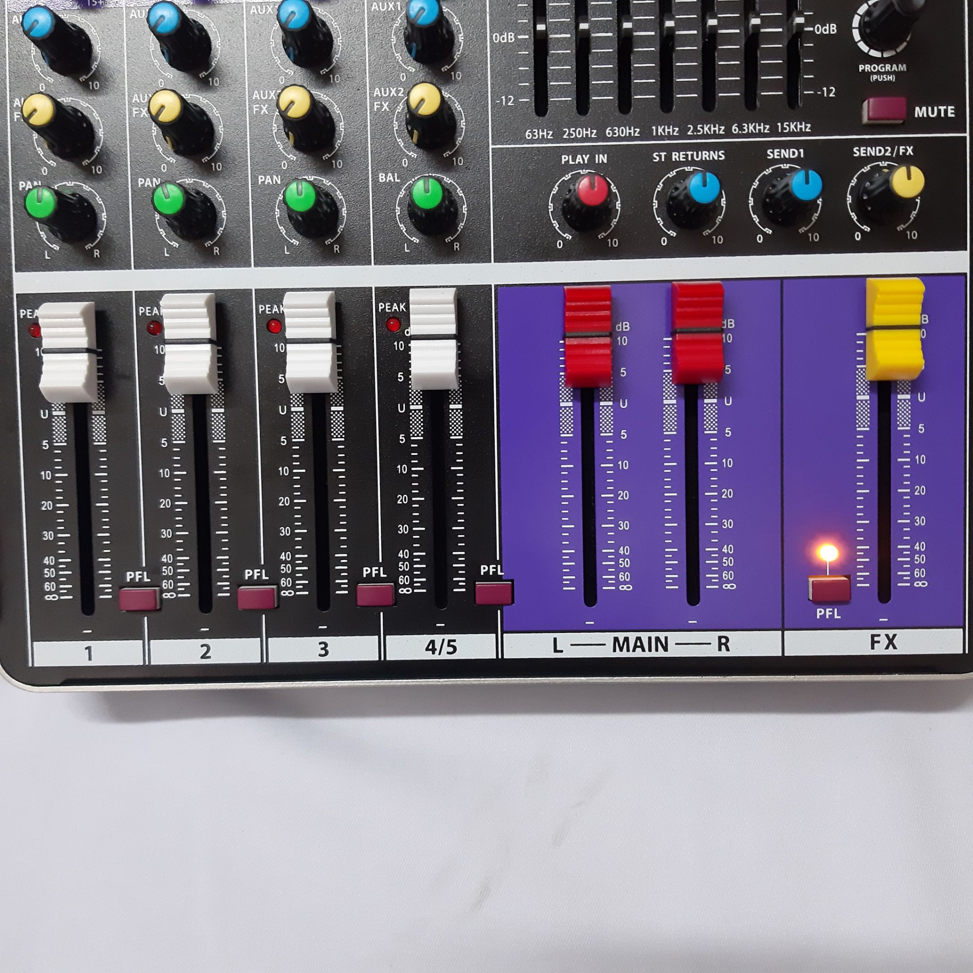 MIXER 4 channel (4 kênh). KẾT NỐI BLUETOOTH, USB.(MG4)