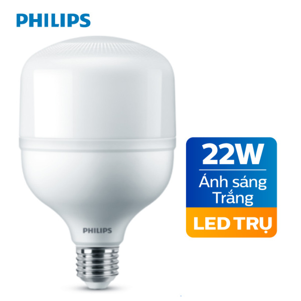 Bóng đèn Philips LED Trụ TForce core 20W HB E27- Ánh sáng trắng/ Ánh sáng vàng