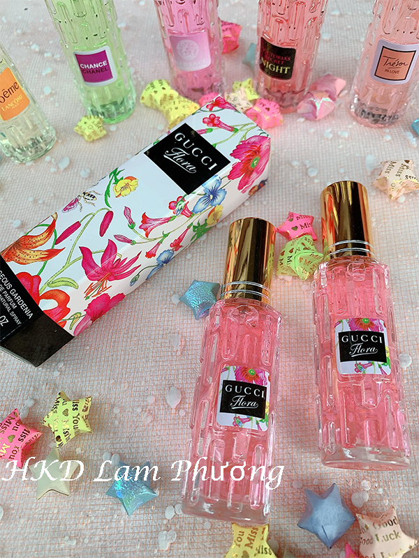 [HCM]NƯỚC HOA NỮ FLORA 20ML THƠM LÂU 4-10H