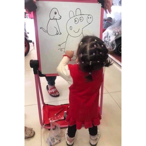 bảng học edu 2 mặt cho bé