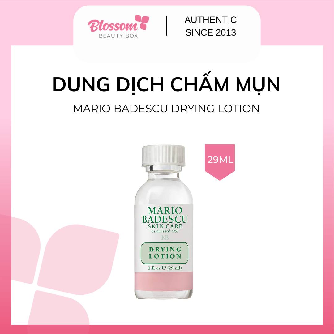 Chấm Mụn Mario Badescu Drying Lotion 29ml (Bill US chính hãng)