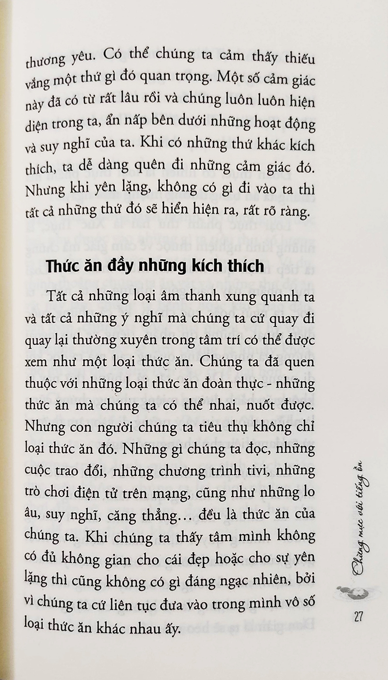 Sách - Tĩnh Lặng – Tác giả Thích Nhất Hạnh