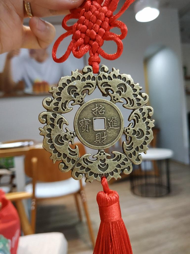 Pendant bat happy luck symbol